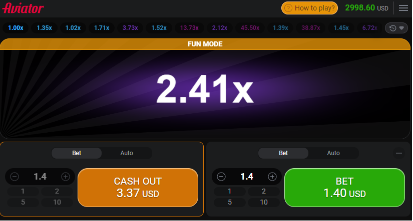 Aviator Crash Betting 